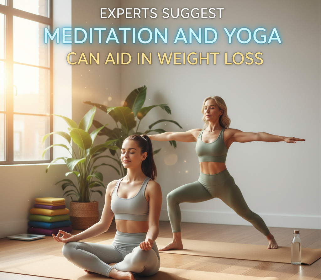 Experts Suggest Meditation and Yoga Can Aid in Weight Loss