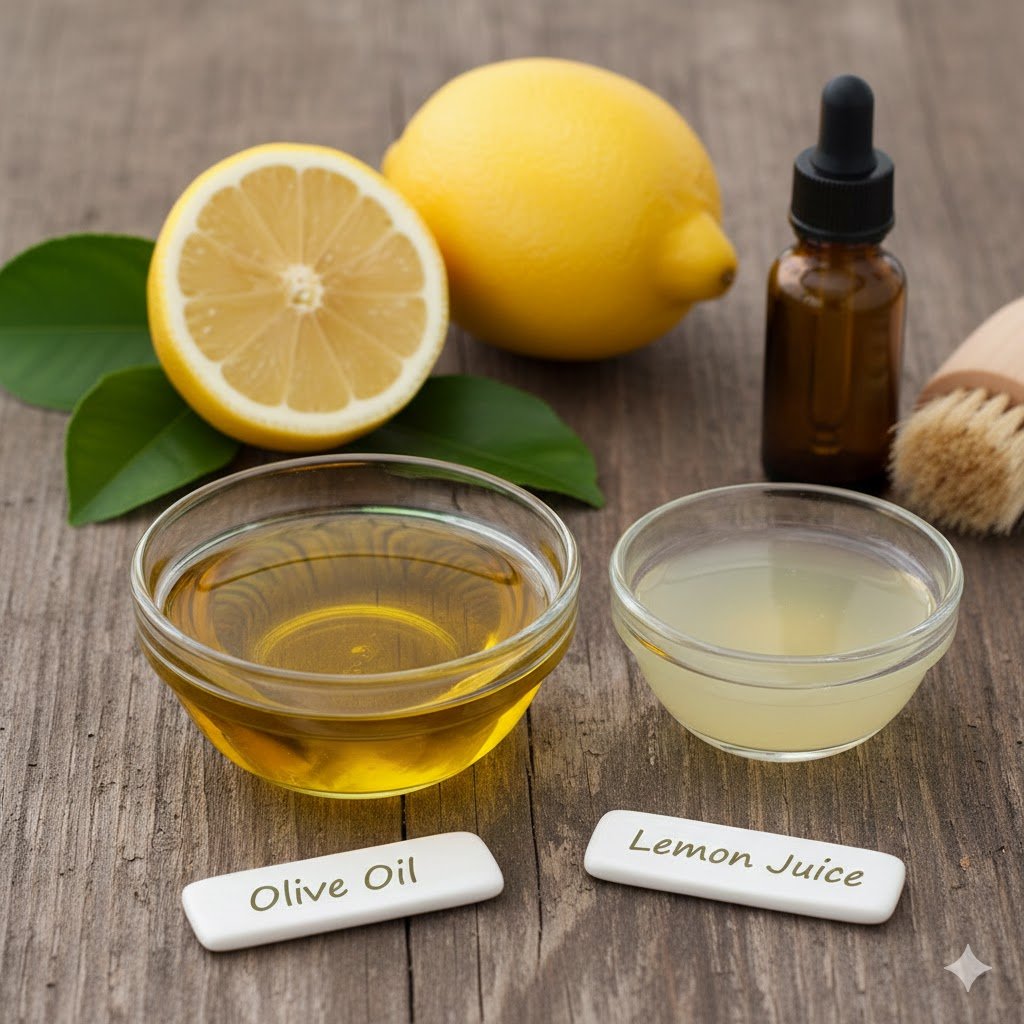 Healthy Hair with Olive Oil and Lemon Juice in 2026